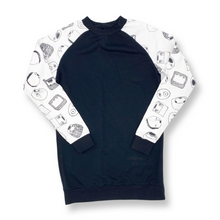 Load image into Gallery viewer, BIO Raglan Pulli "MONSTER" - Morro do Papagaio