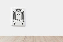 Lade das Bild in den Galerie-Viewer, Canvas-Leinwand Rainbow
