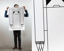 Lade das Bild in den Galerie-Viewer, BEAM white/black
