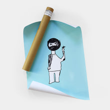 Lade das Bild in den Galerie-Viewer, WELTENMACHER Poster SMALL NINJA
