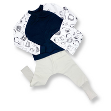 Load image into Gallery viewer, BIO Raglan Pulli  "MONSTER" - Morro do Papagaio
